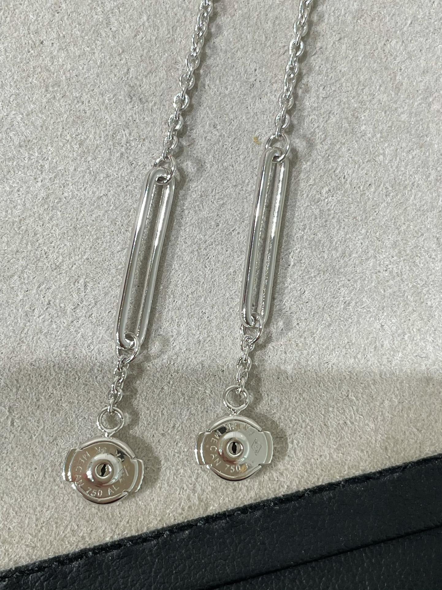 [Ornora Jewelry]CHAINE CHAOS DIAMOND DROP EARRINGS