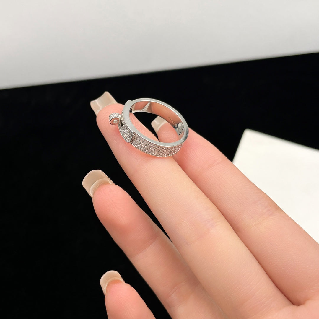 [Ornora Jewelry]KELLY SILVER DIAMOND RING