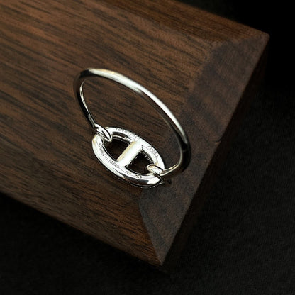 [Ornora Jewelry]RONDE SMALL SILVER DIAMOND RING