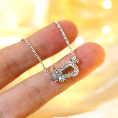 [Ornora Jewelry]FORCE 10 DIAMOND SILVER NECKLACE MINI MODEL
