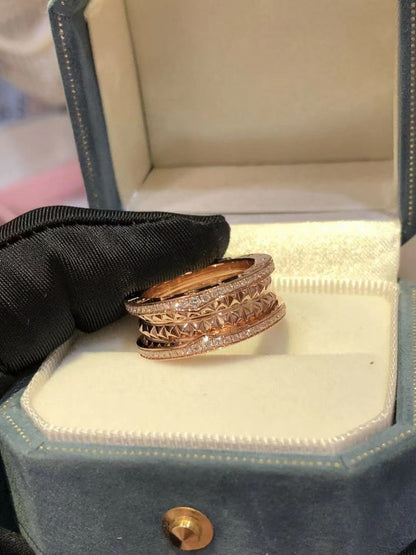 [Ornora Jewelry]ZERO 1 ROCK DIAMOND PINK GOLD