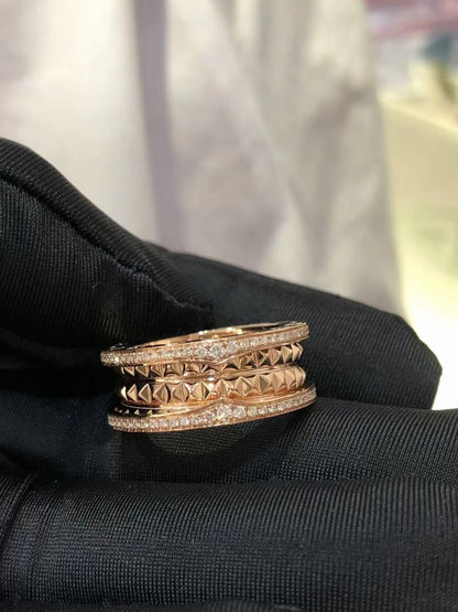 [Ornora Jewelry]ZERO 1 ROCK DIAMOND PINK GOLD