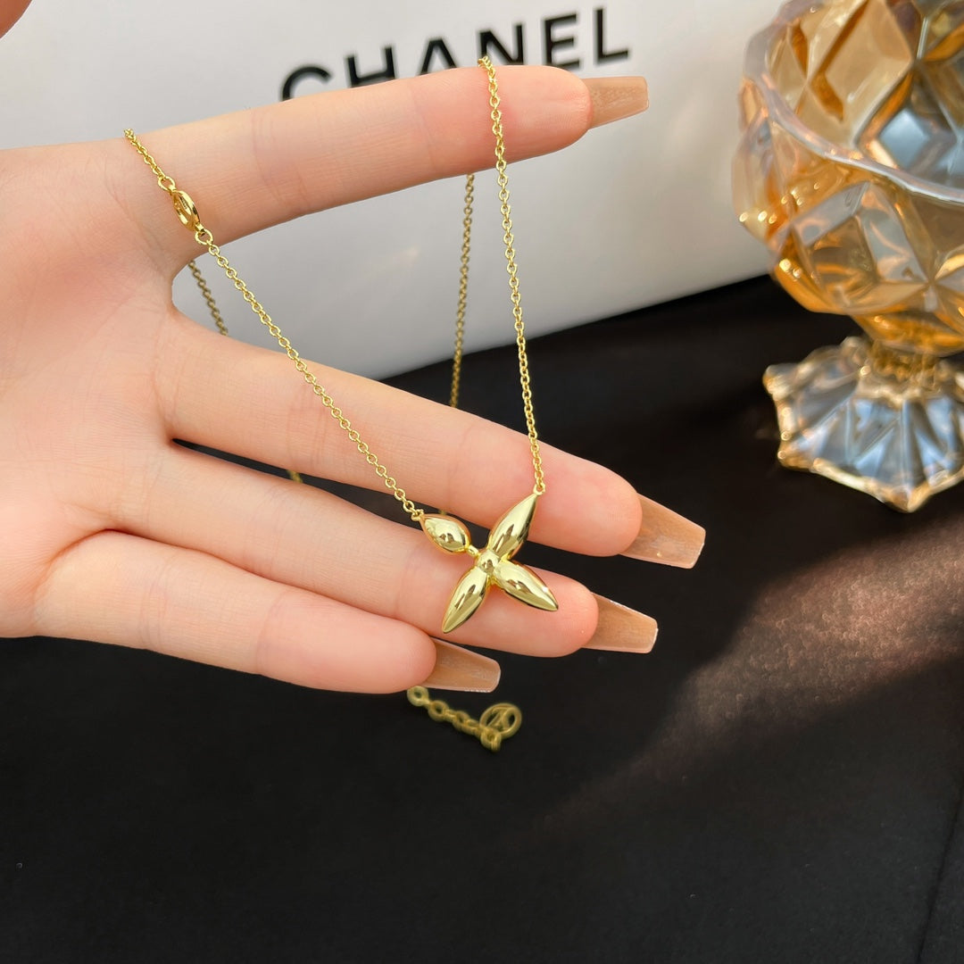 [Ornora Jewelry]LOUISETTE GOLD NECKLACE