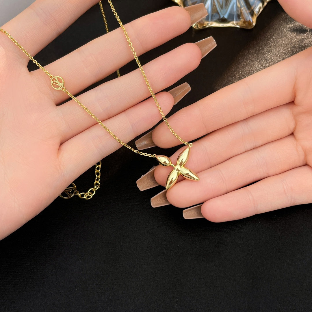 [Ornora Jewelry]LOUISETTE GOLD NECKLACE
