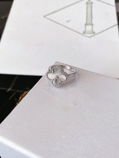 [Ornora Jewelry]CLOVER SILVER RING