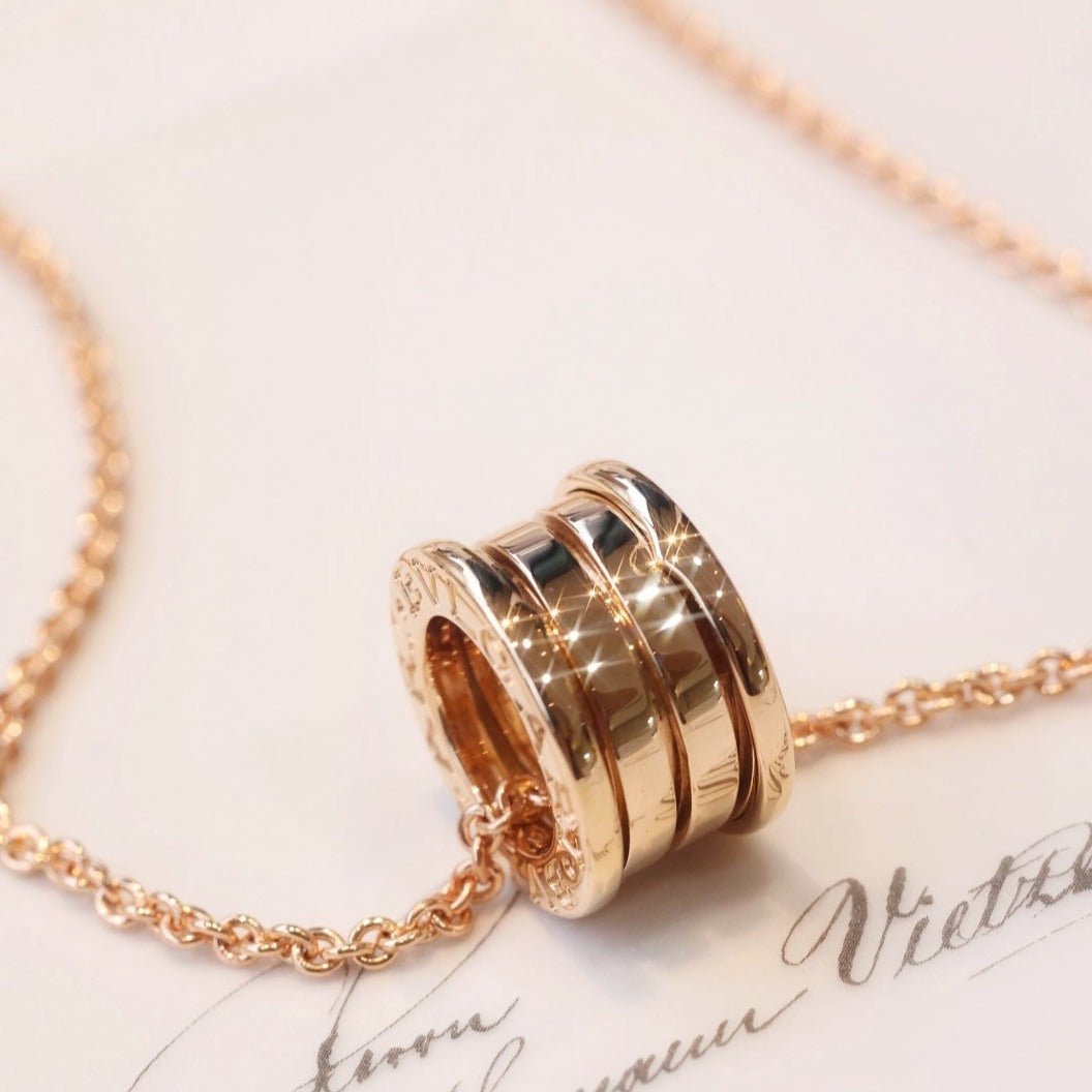 [Ornora Jewelry]ZERO 1 PINK GOLD NECKLACE