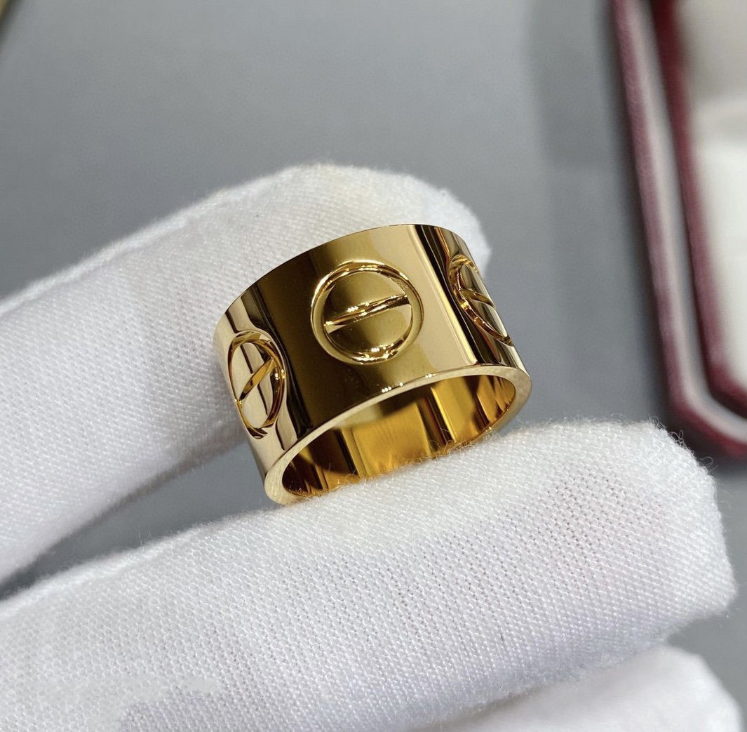 [Ornora Jewelry]LOVE 11MM LARGE RING
