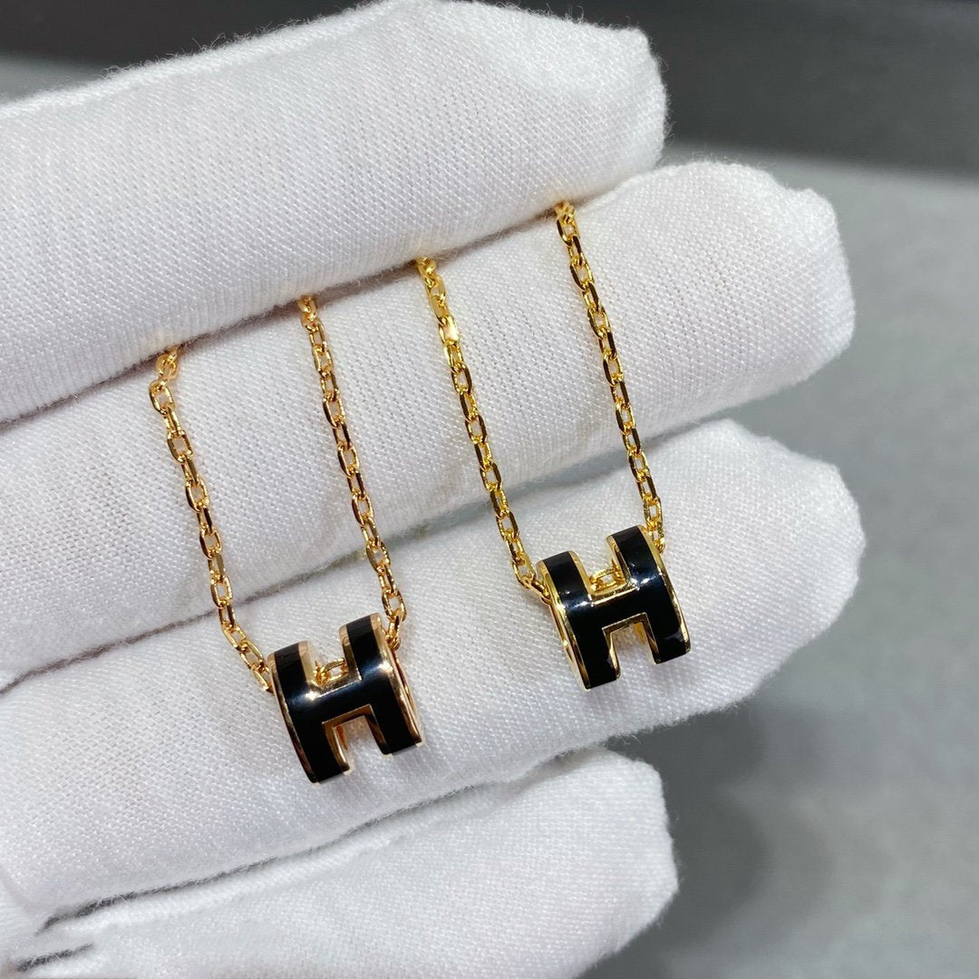 [Ornora Jewelry]MINI POP H NECKLACE