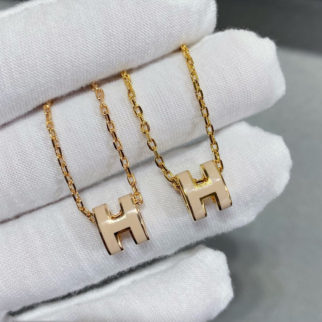 [Ornora Jewelry]MINI POP H NECKLACE