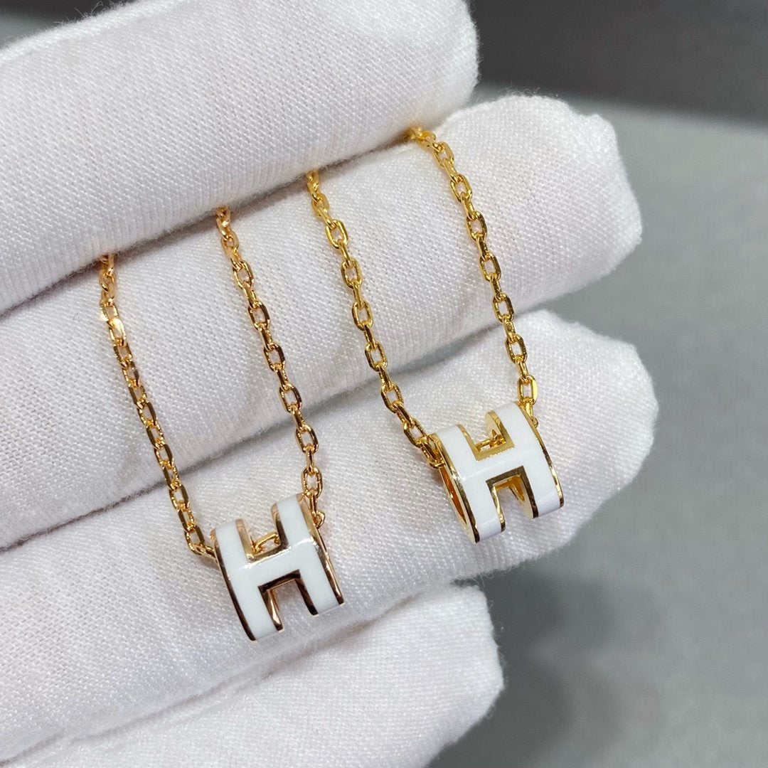 [Ornora Jewelry]MINI POP H NECKLACE