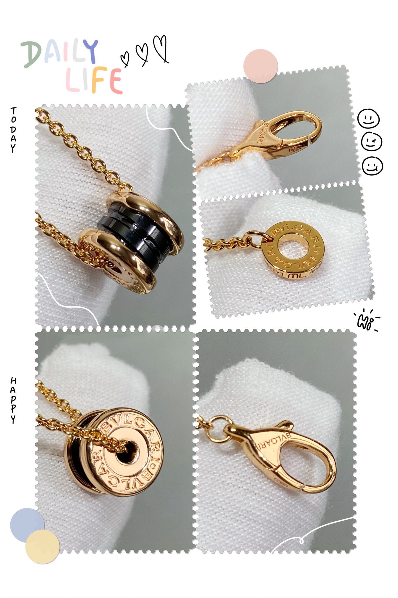 [Ornora Jewelry]ZERO 1 CERAMIC MINI NECKLACE