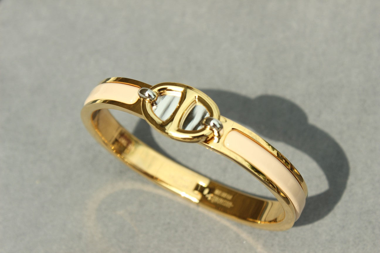 [Ornora Jewelry]CLIC CHAINE GOLD BRACELET
