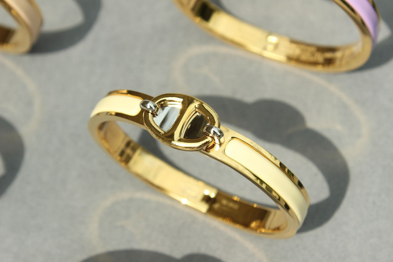 [Ornora Jewelry]CLIC CHAINE GOLD BRACELET