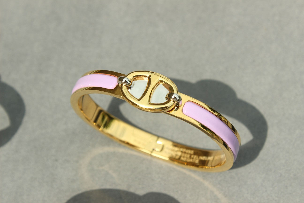 [Ornora Jewelry]CLIC CHAINE GOLD BRACELET