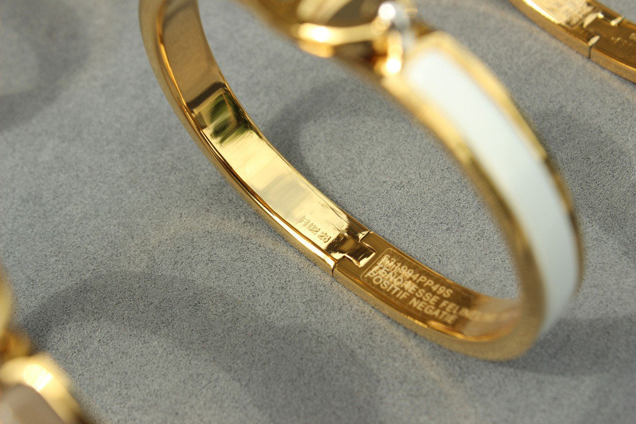 [Ornora Jewelry]CLIC CHAINE GOLD BRACELET