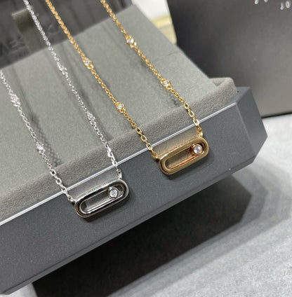 [Ornora Jewelry]MOVE UNO DIAMOND NECKLACE