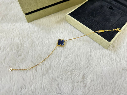 [Ornora Jewelry]CLOVER 1 MOTIF PIETERSITE BRACELET