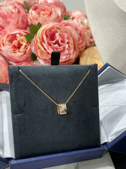[Ornora Jewelry]LIENS EVIDENCE DIAMOND NECKLACE