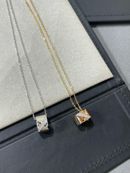 [Ornora Jewelry]LIENS EVIDENCE DIAMOND NECKLACE