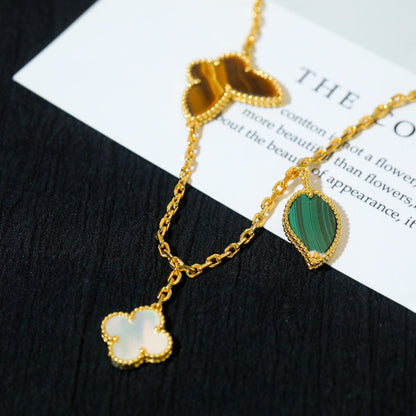 [Ornora Jewelry]LUCKY SPRING 5 MOTIF GOLD BRACELET