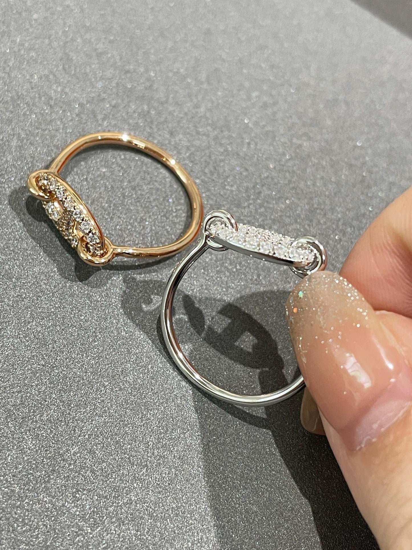 [Ornora Jewelry]RONDE SMALL DIAMOND RING