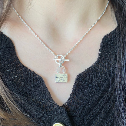 [Ornora Jewelry]CONSTANCE PEDANT SILVER NECKLACE