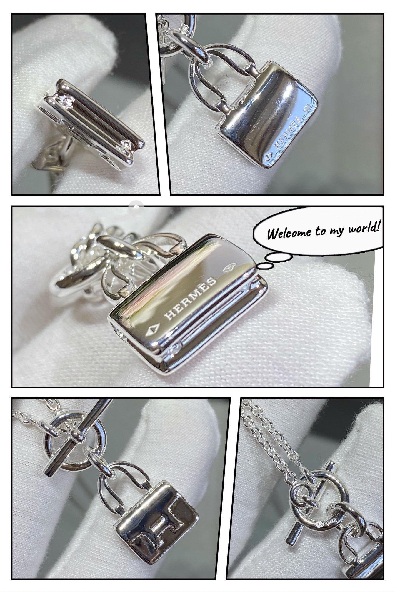 [Ornora Jewelry]CONSTANCE PEDANT SILVER NECKLACE