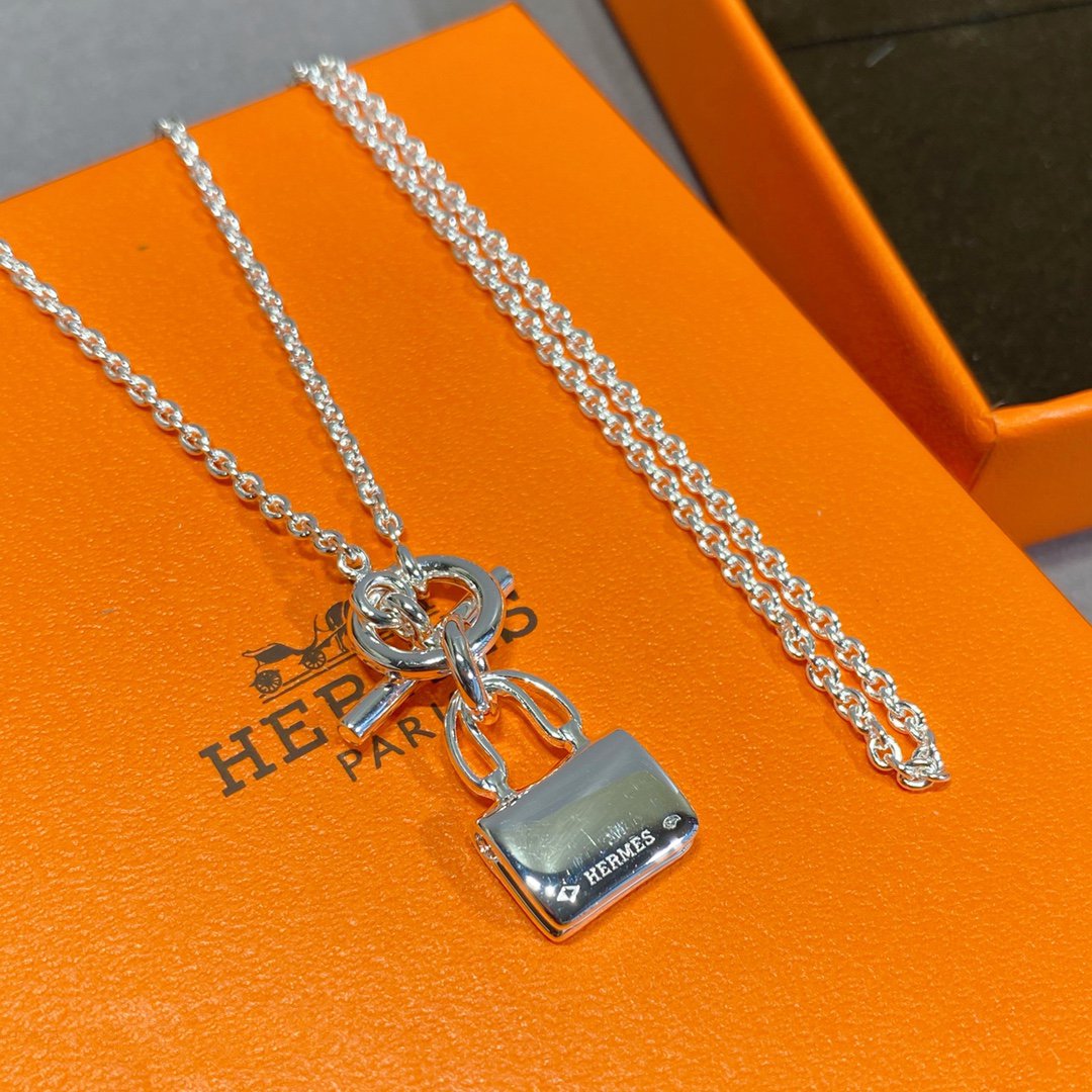[Ornora Jewelry]CONSTANCE PEDANT SILVER NECKLACE