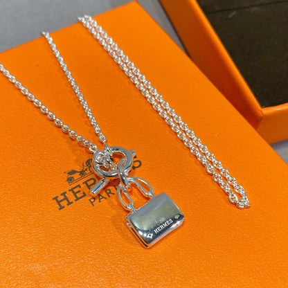 [Ornora Jewelry]CONSTANCE PEDANT SILVER NECKLACE