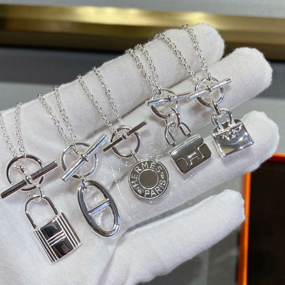 [Ornora Jewelry]CONSTANCE PEDANT SILVER NECKLACE