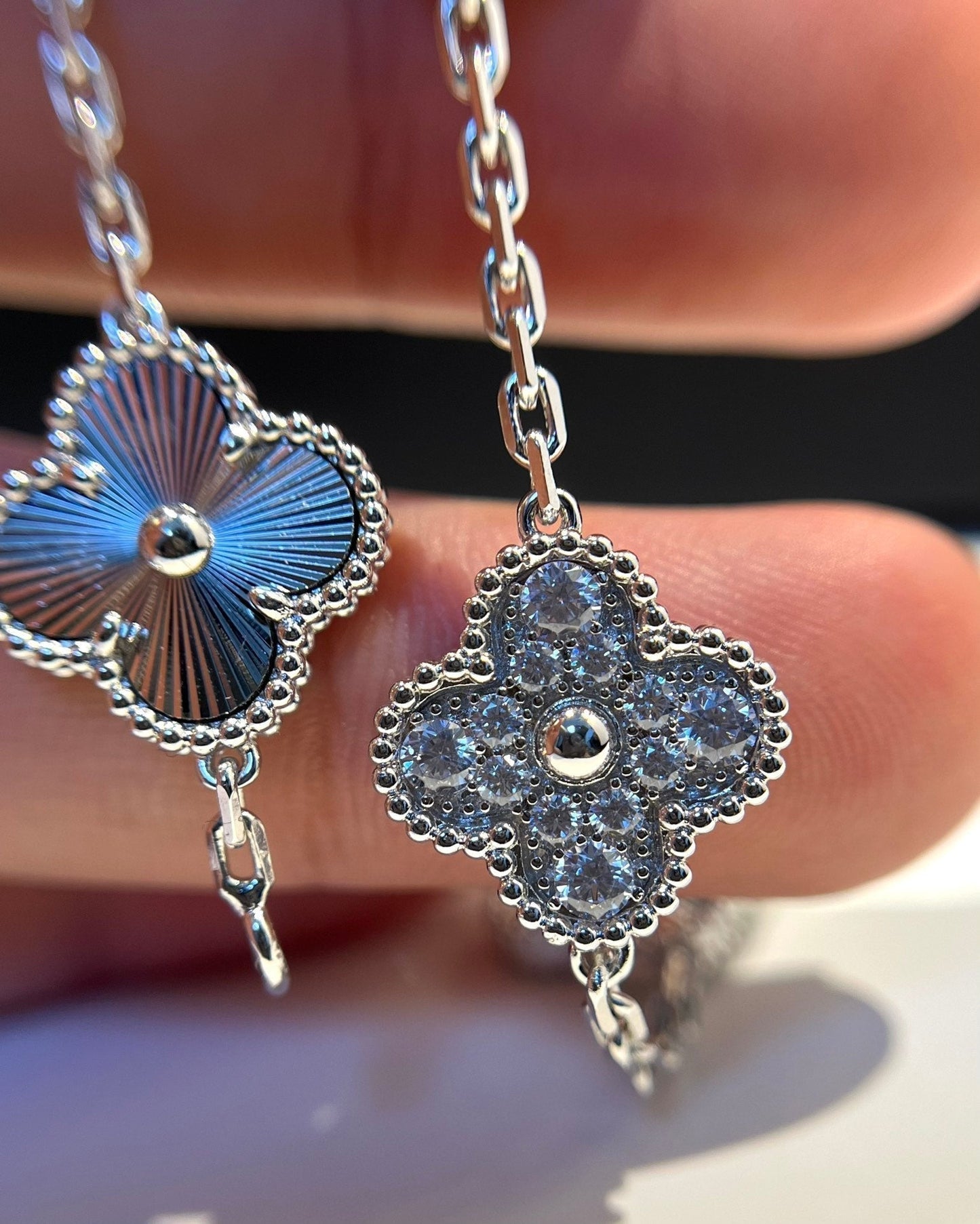[Ornora Jewelry] CLOVER 5 MOTIF LASER BRACELET COLLECTION