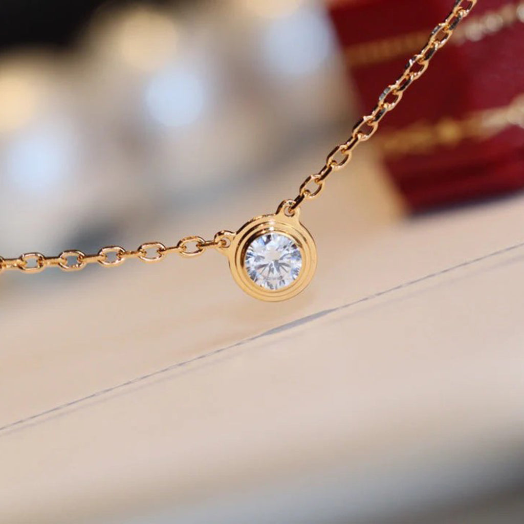 [Ornora Jewelry]DAMOUR DIAMOND NECKLACE