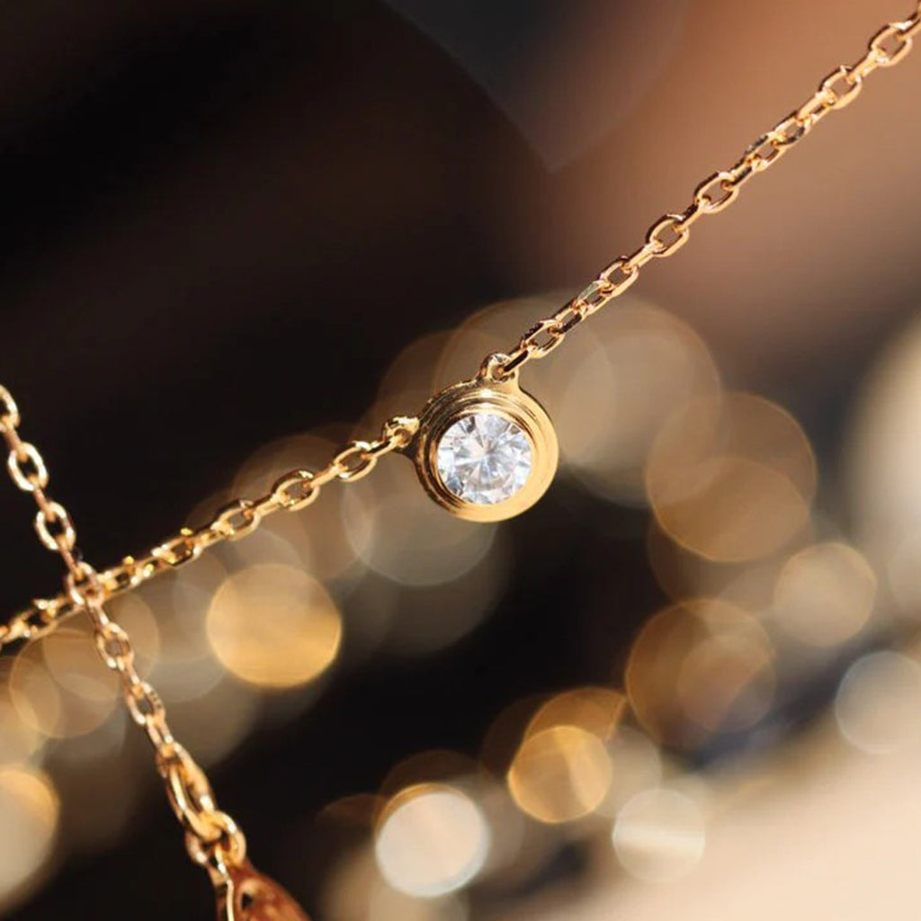 [Ornora Jewelry]DAMOUR DIAMOND NECKLACE