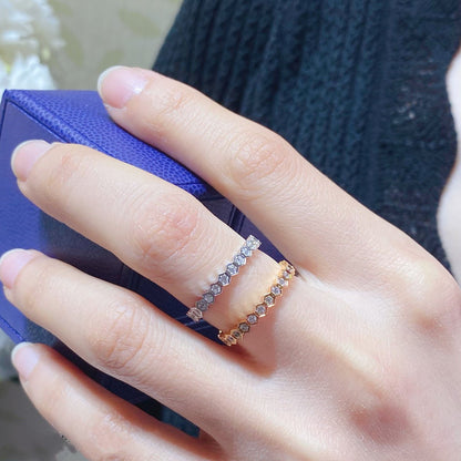 [Ornora Jewelry]BEE LOVE DIAMOND PAVED SMALL RING