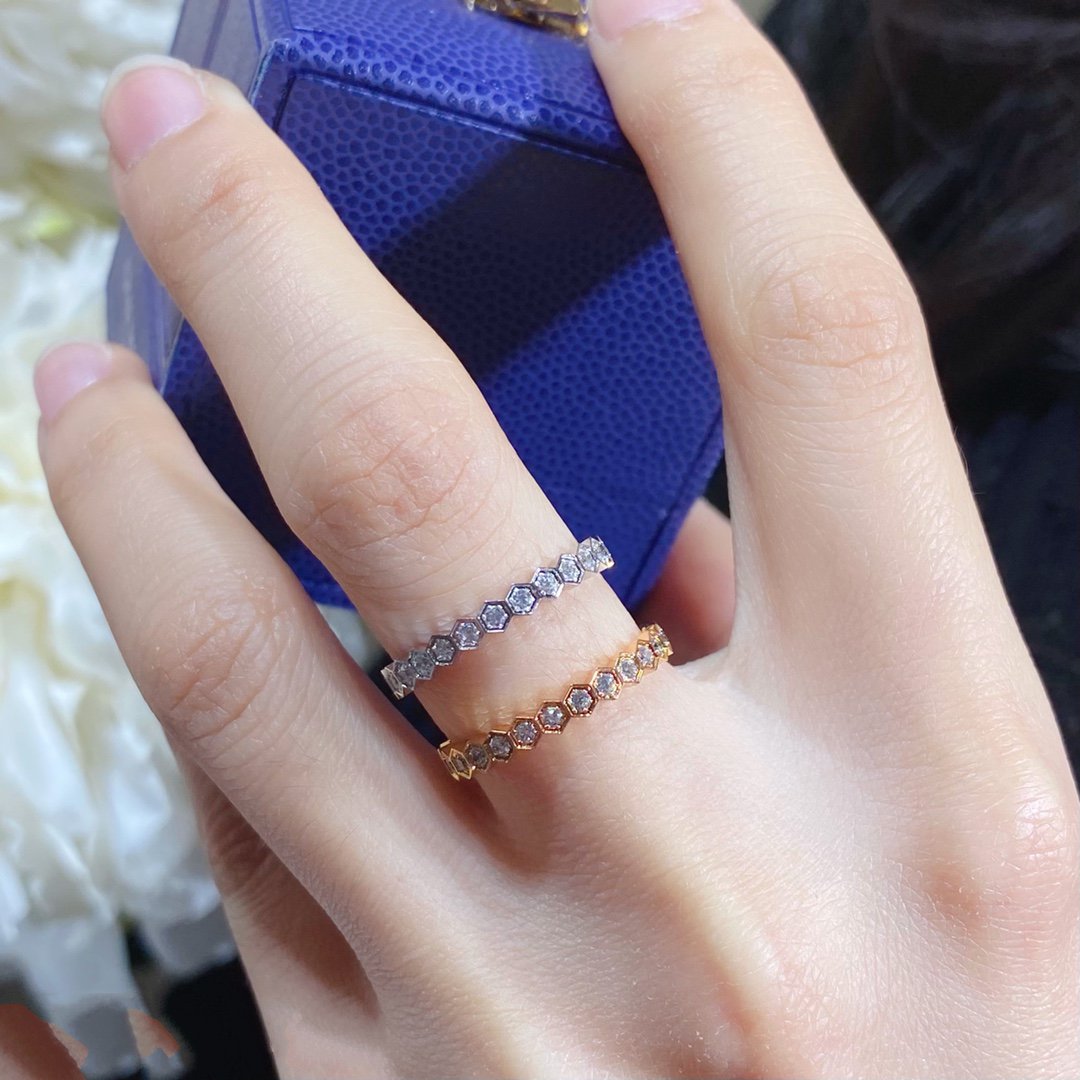 [Ornora Jewelry]BEE LOVE DIAMOND PAVED SMALL RING