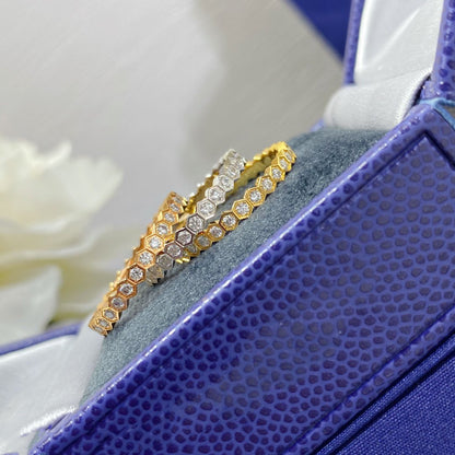 [Ornora Jewelry]BEE LOVE DIAMOND PAVED SMALL RING