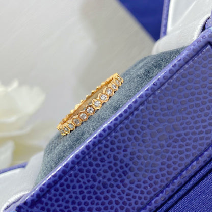 [Ornora Jewelry]BEE LOVE DIAMOND PAVED SMALL RING