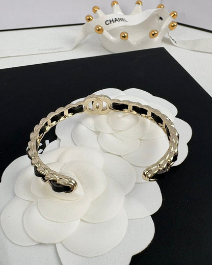 [Ornora Jewelry]Double C Open Bangle