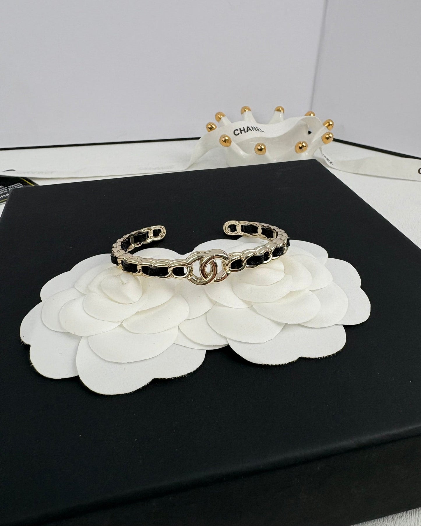 [Ornora Jewelry]Double C Open Bangle