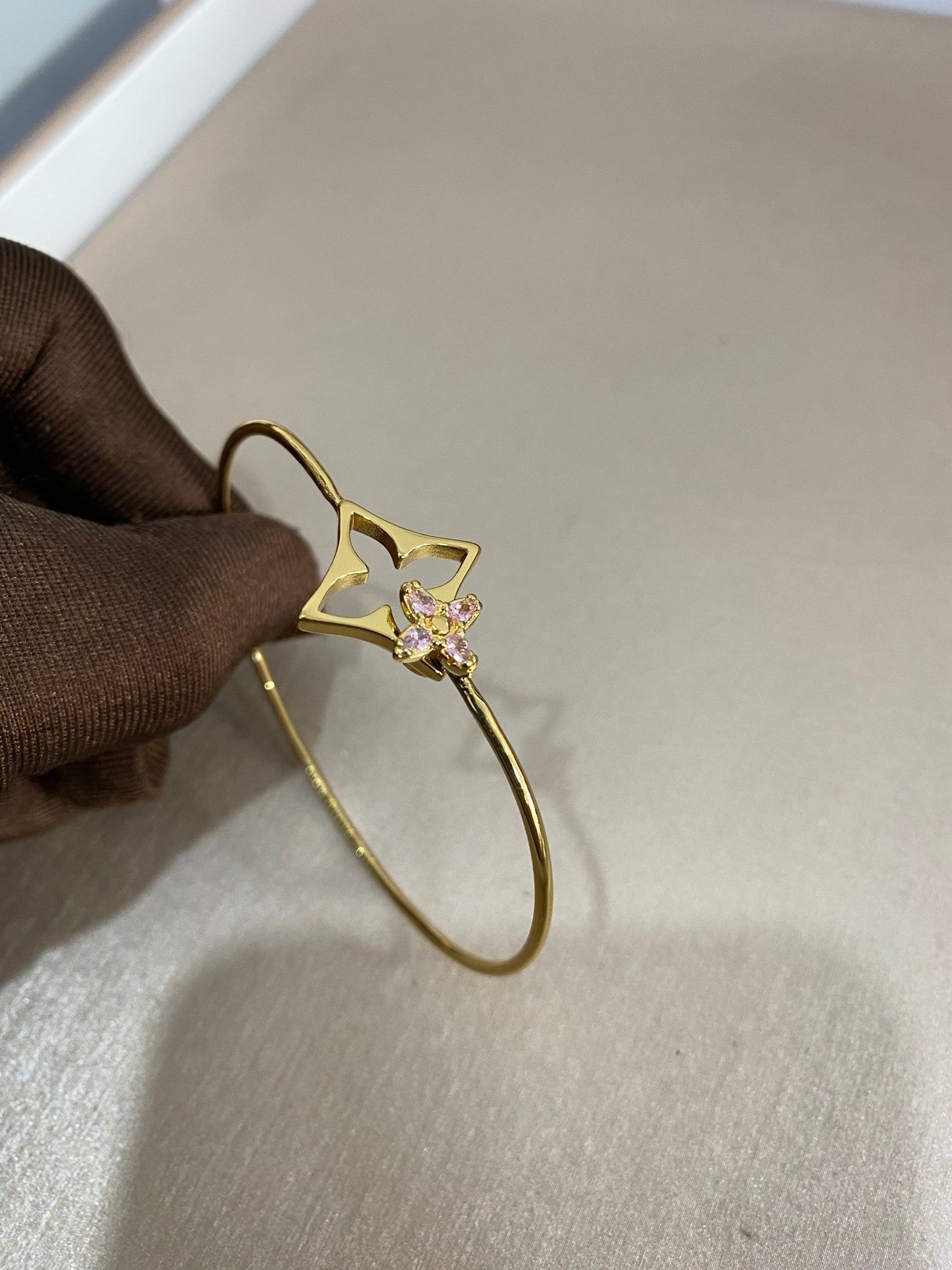 [Ornora Jewelry]Pink Diamond Bracelet