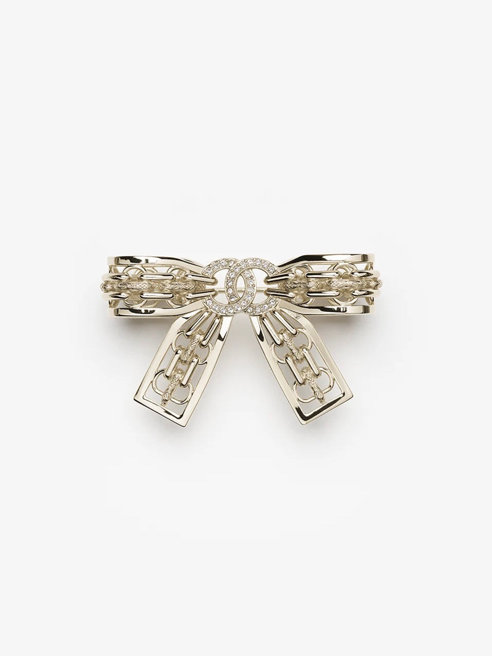 [Ornora Jewelry]25K Hollow Bow Brooch