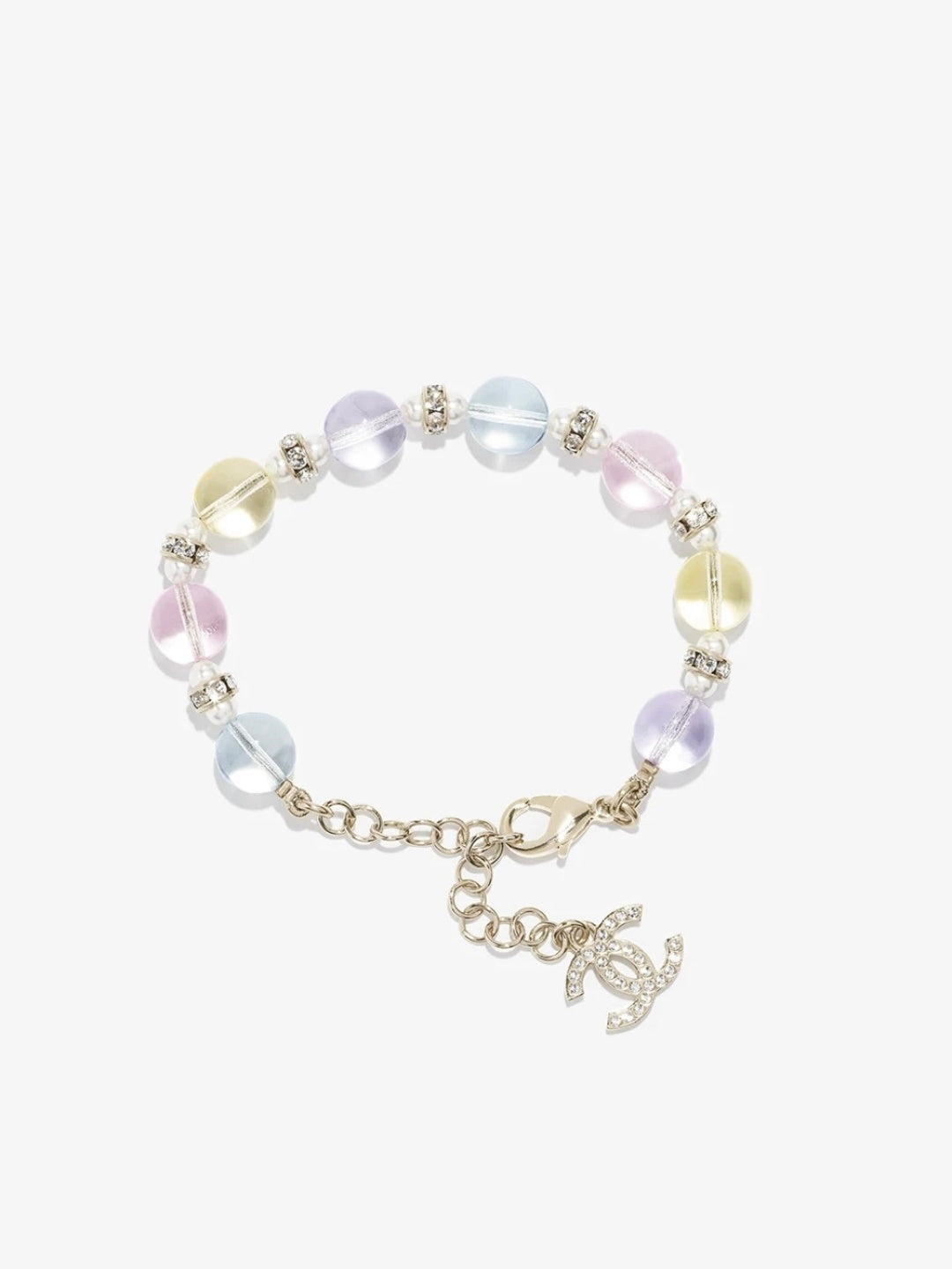 [Ornora Jewelry]Colorful Transparent Resin Bracelet