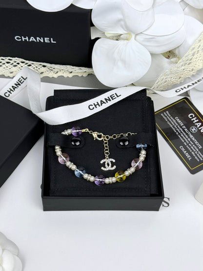 [Ornora Jewelry]Colorful Transparent Resin Bracelet