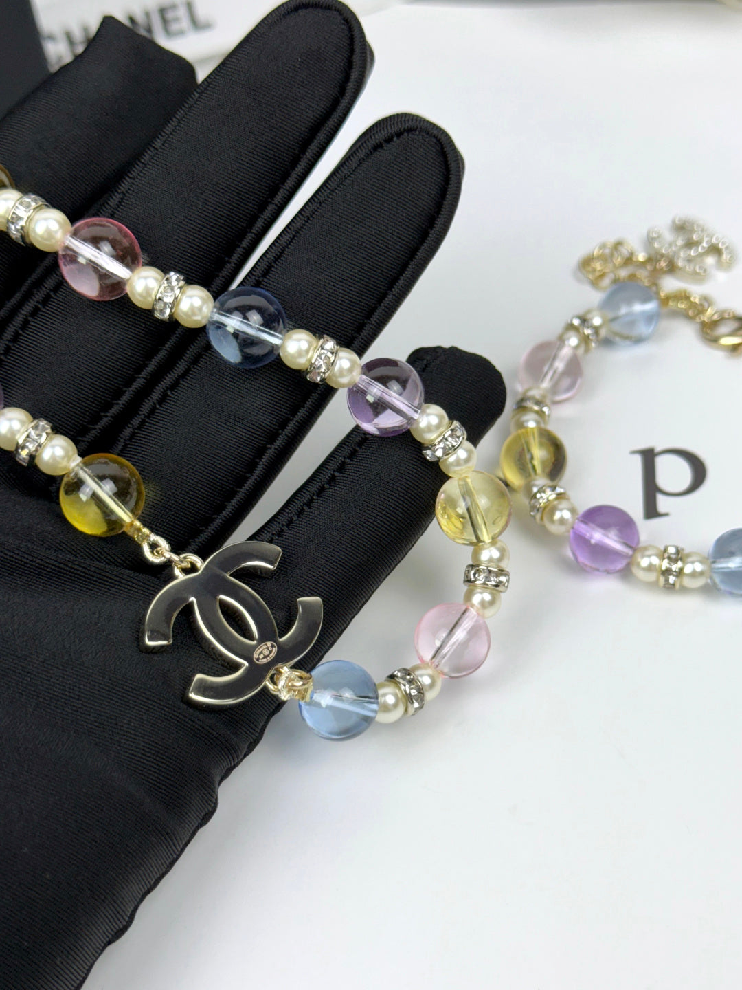 [Ornora Jewelry]26C New Spring Collection Colorful Transparent Resin Necklace