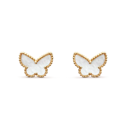 [Ornora Jewelry]SWEET BUTTERFLY MOP EARSTUDS