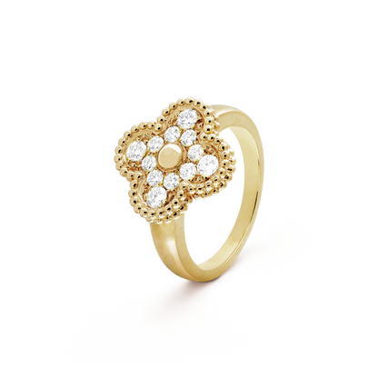 [Ornora Jewelry]CLOVER DIAMOND RING