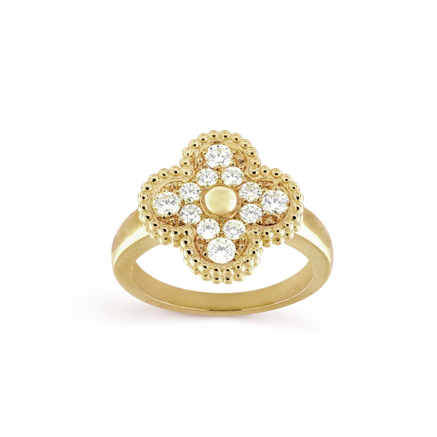 [Ornora Jewelry]CLOVER DIAMOND RING