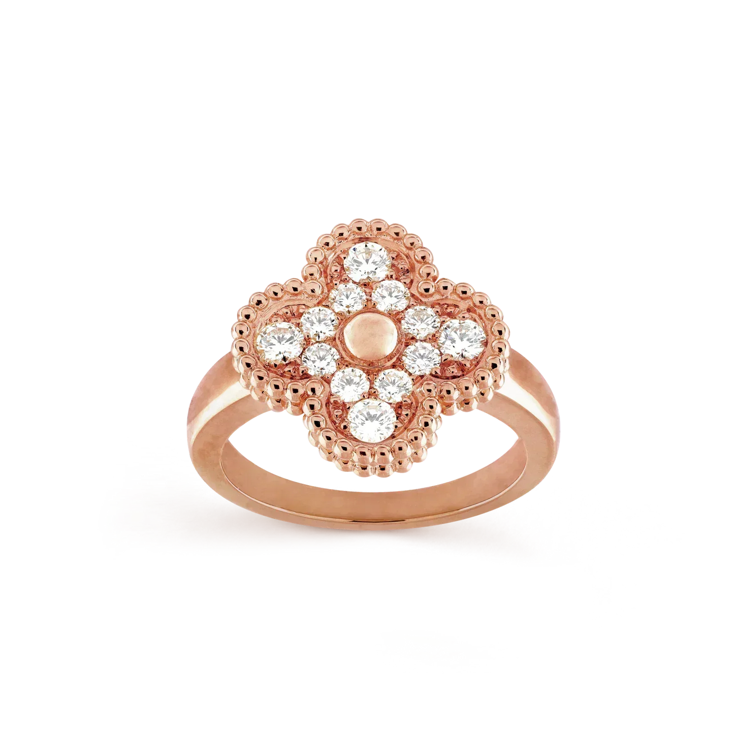 [Ornora Jewelry]CLOVER DIAMOND RING