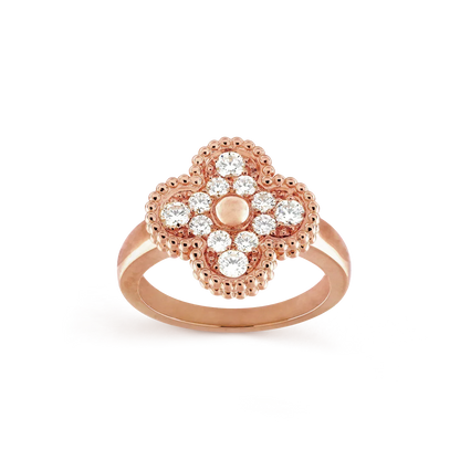 [Ornora Jewelry]CLOVER DIAMOND RING