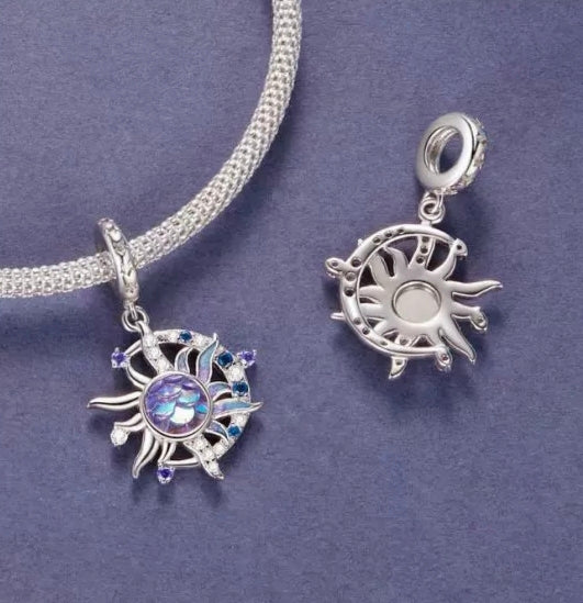 Magic Sun and Moon Pendant Necklace